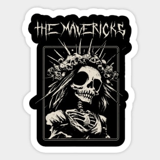mavericks spooky bride Sticker